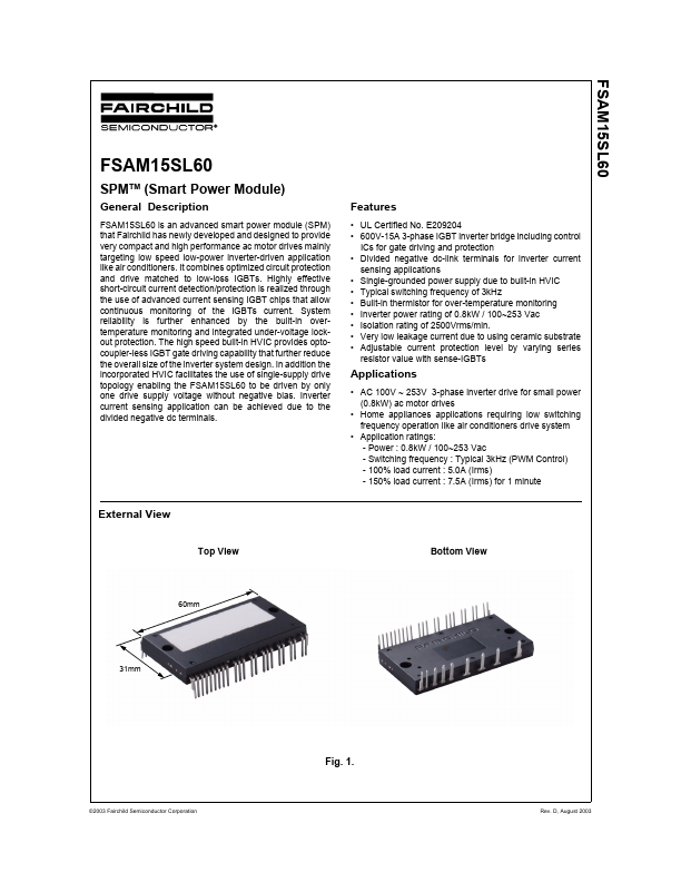 FSAM15SL60