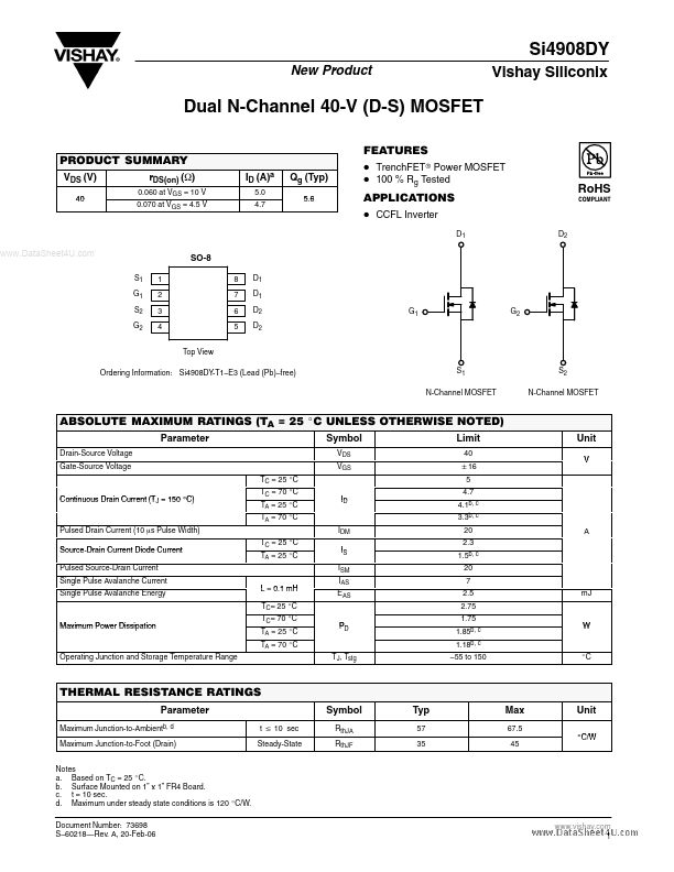 SI4908DY