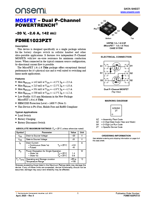 FDME1023PZT