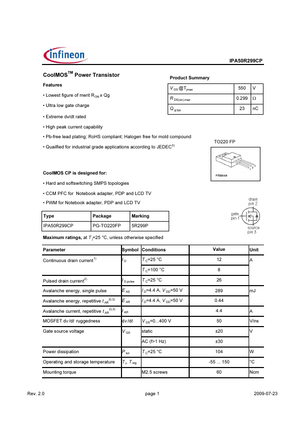 IPA50R299CP