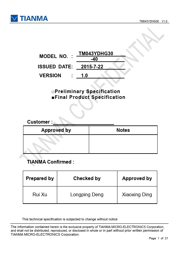 TM043YDHG30-40