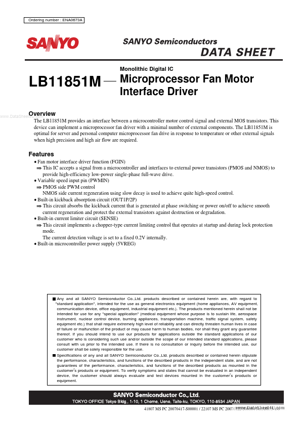 LB11851M