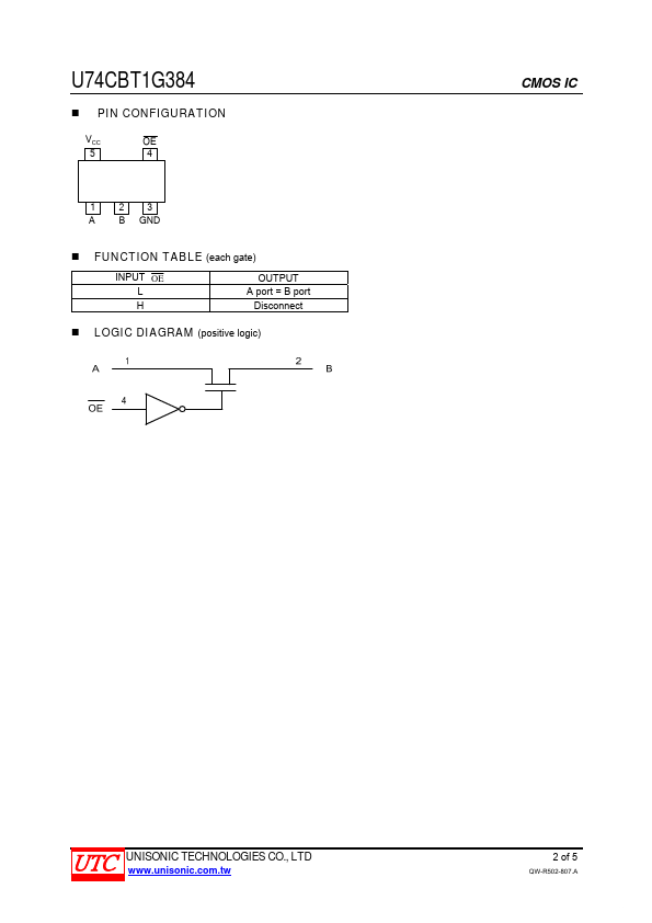 U74CBT1G384