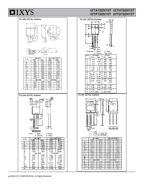 IXTA102N15T