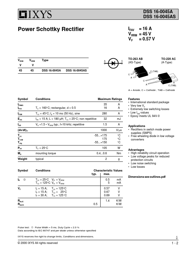 DSS16-0045AS