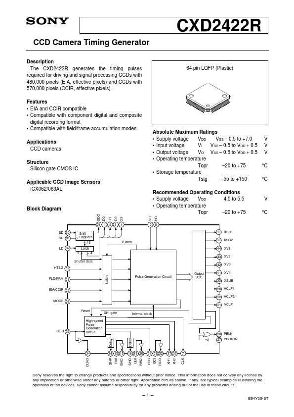 CXD2422R