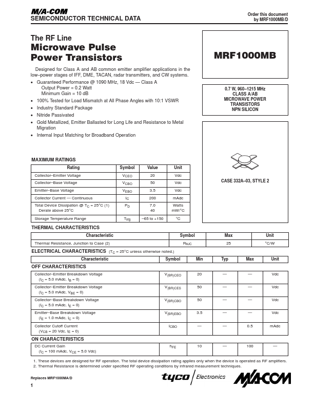 MRF1000MB