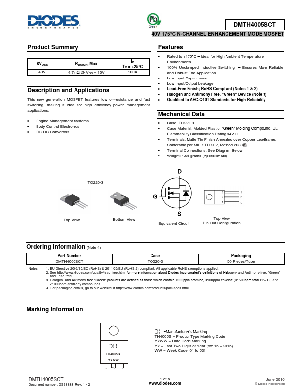 DMTH4005SCT