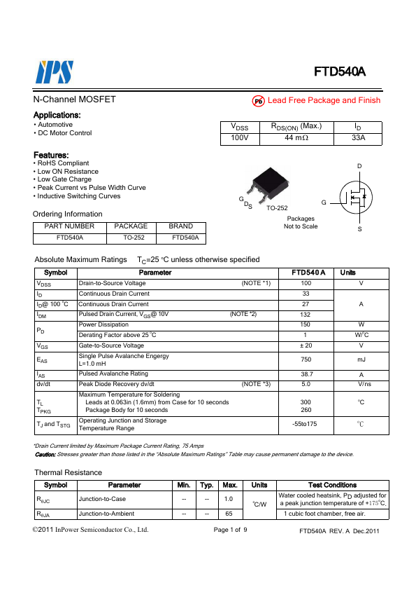 FTD540A