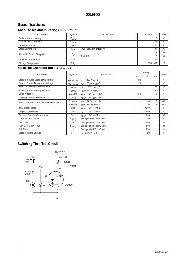 2SJ400