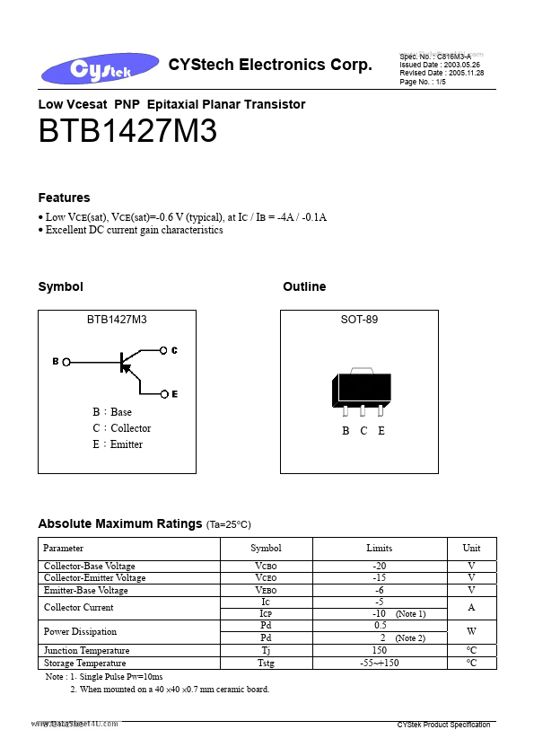 BTB1427M3