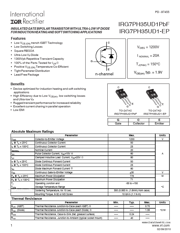 IRG7PH35UD1PbF