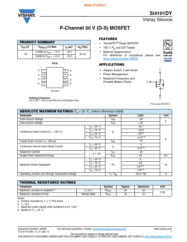 Si4101DY