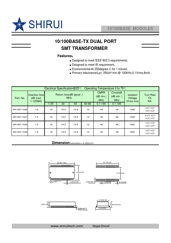 SR-HST-1028