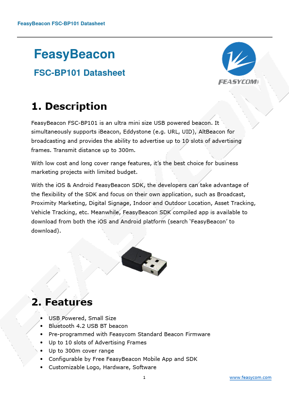 FSC-BP101