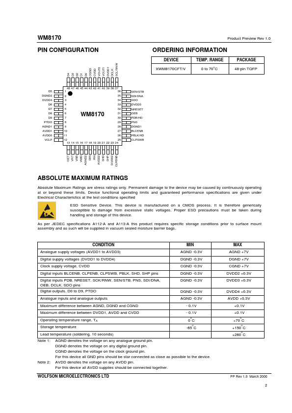 WM8170