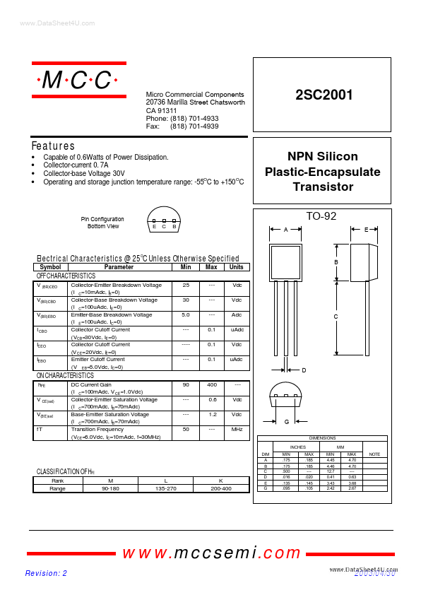 2SC2001