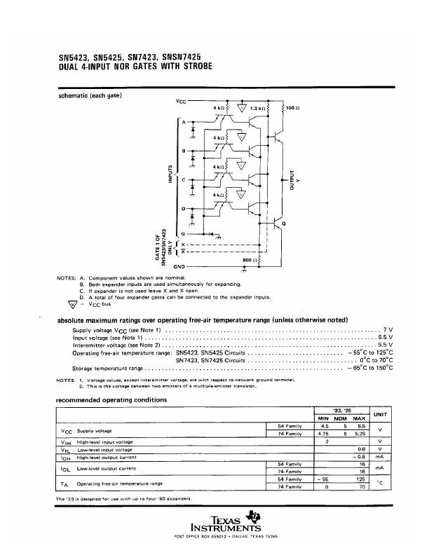 SN7425