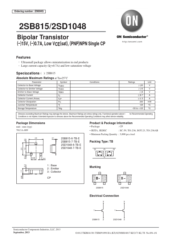 2SB815