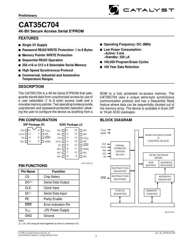 CAT35C704