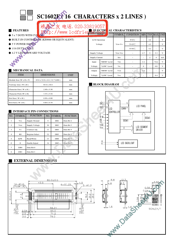 SC1602F