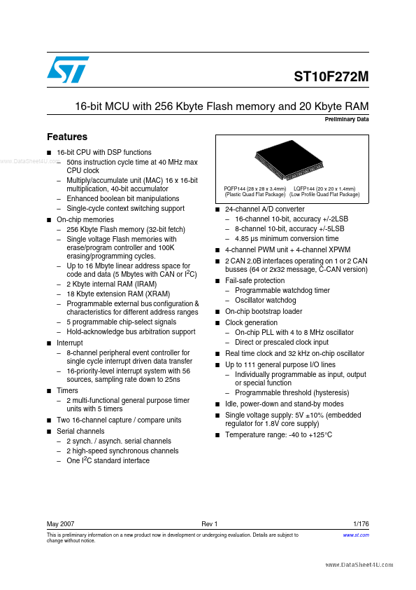 ST10F272M