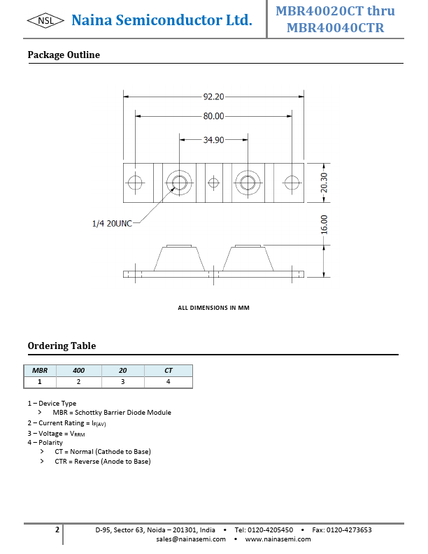 MBR40020CT