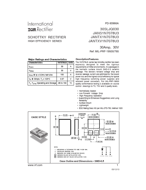 JANS1N7078U3