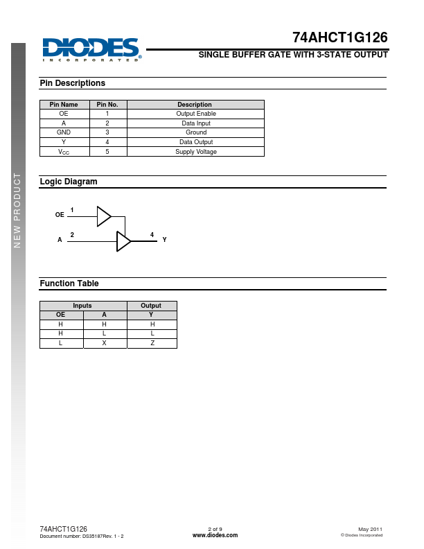 74AHCT1G126SE