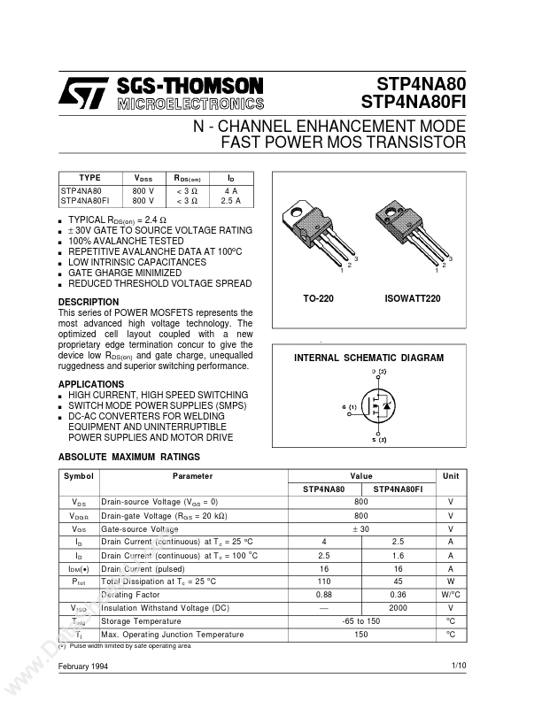 STP3NA80