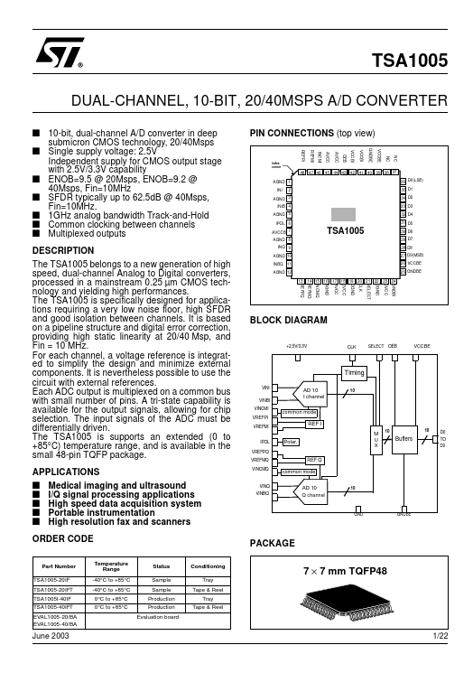 TSA1005