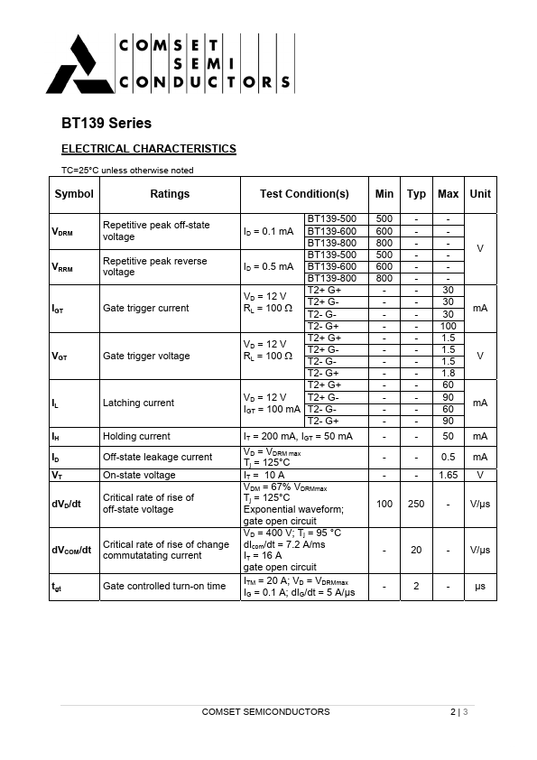 BT139-800