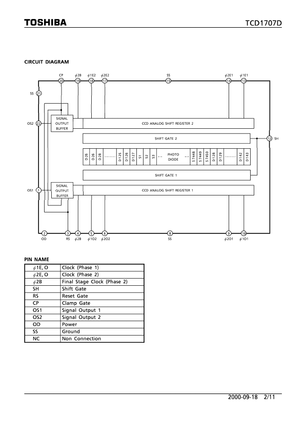 TCD1707D