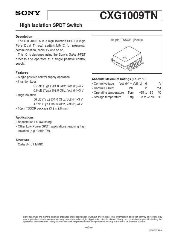 CXG1009TN