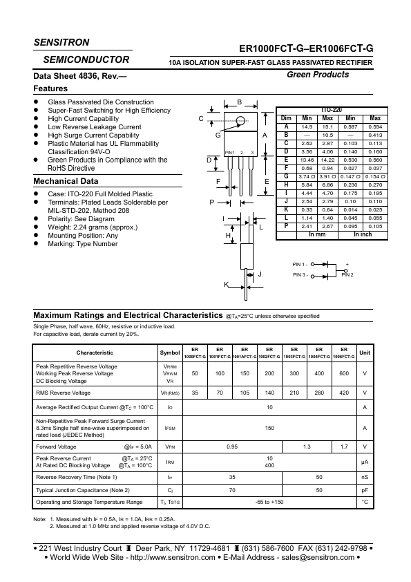 ER1001FCT-G