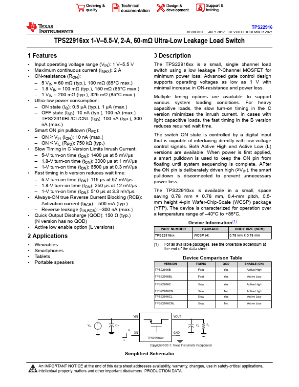 TPS22916CNL