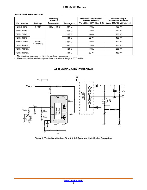 FSFR1700XSL