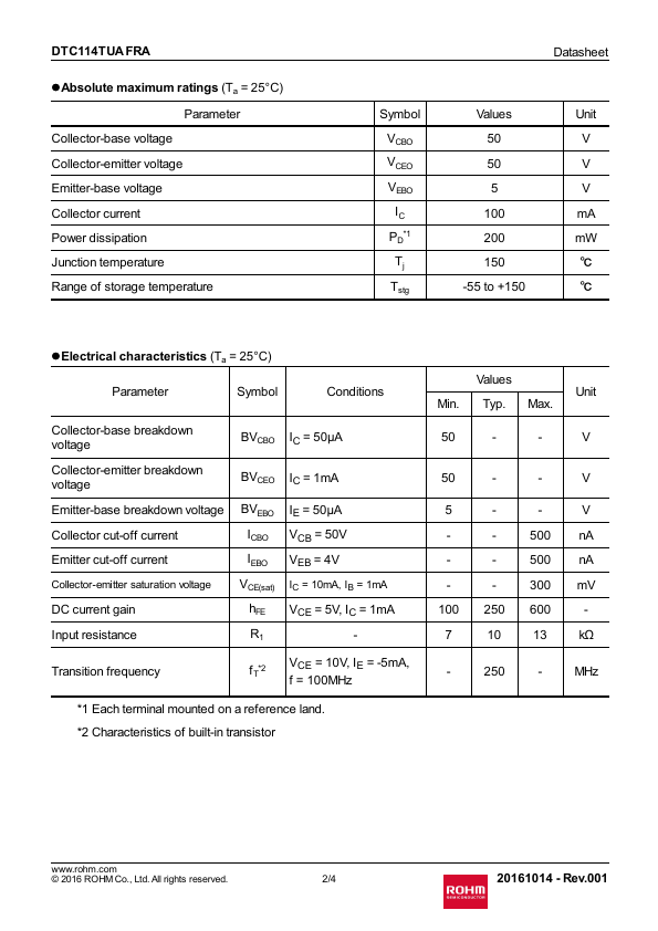 DTC114TUAFRA