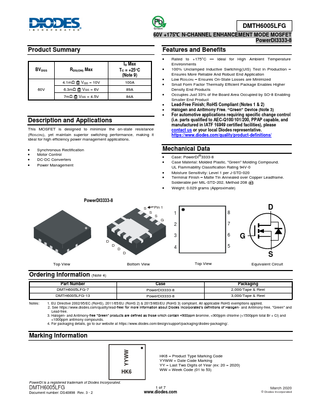 DMTH6005LFG