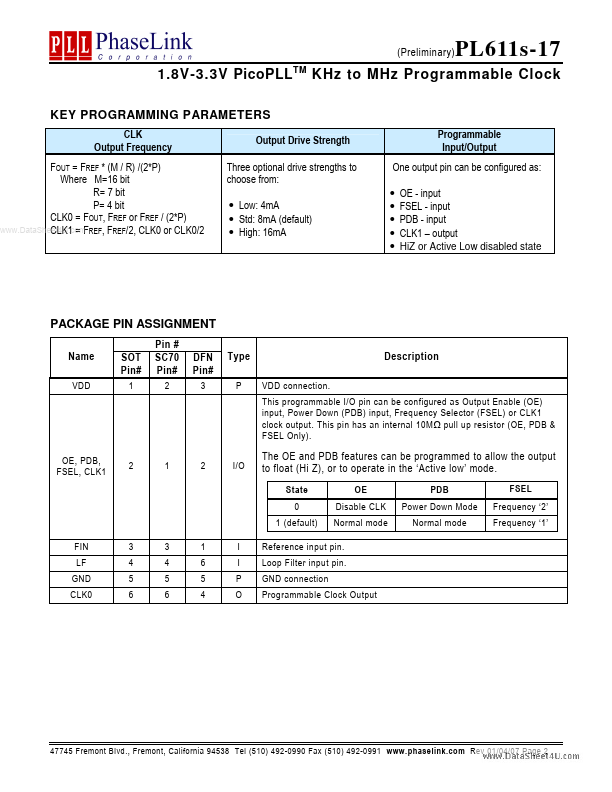 PL611S-17