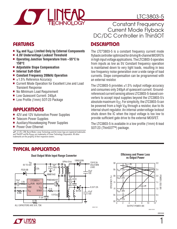 LTC3803-5