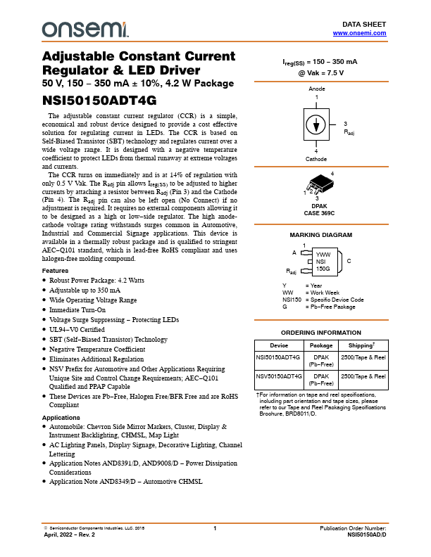 NSI50150ADT4G