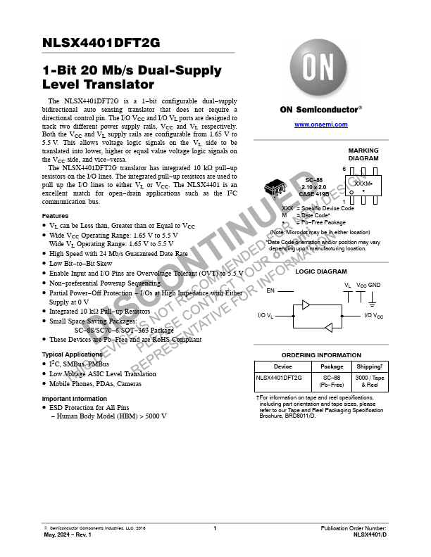 NLSX4401DFT2G