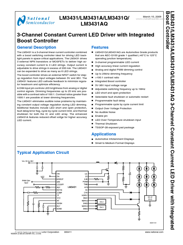 LM3431AQ