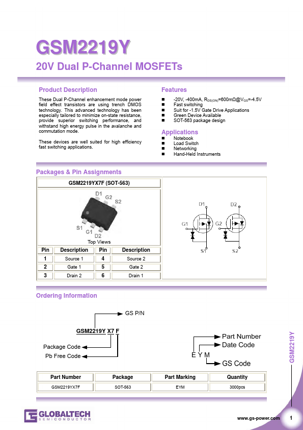 GSM2219Y