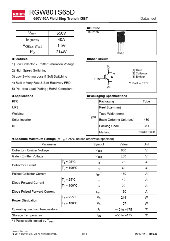 RGW80TS65D