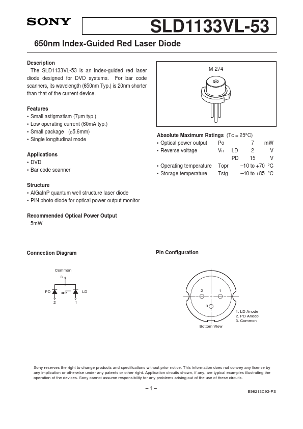 SLD1133VL-53