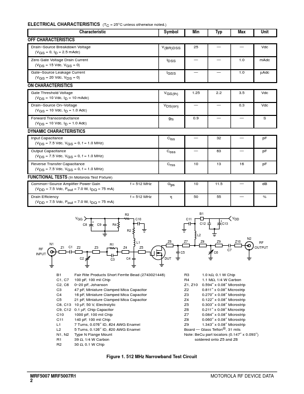 MRF5007R1