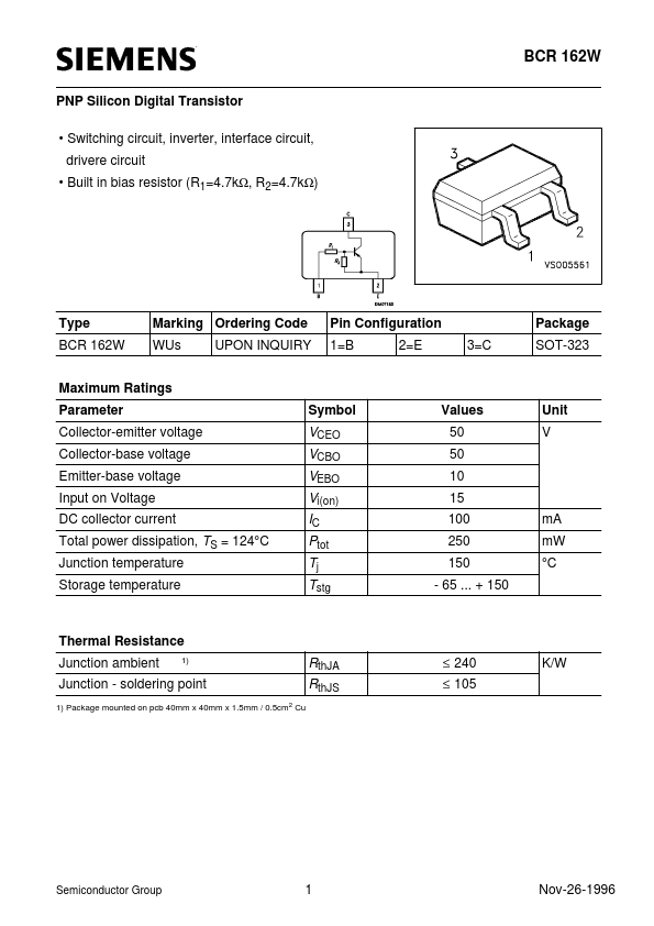 BCR162W