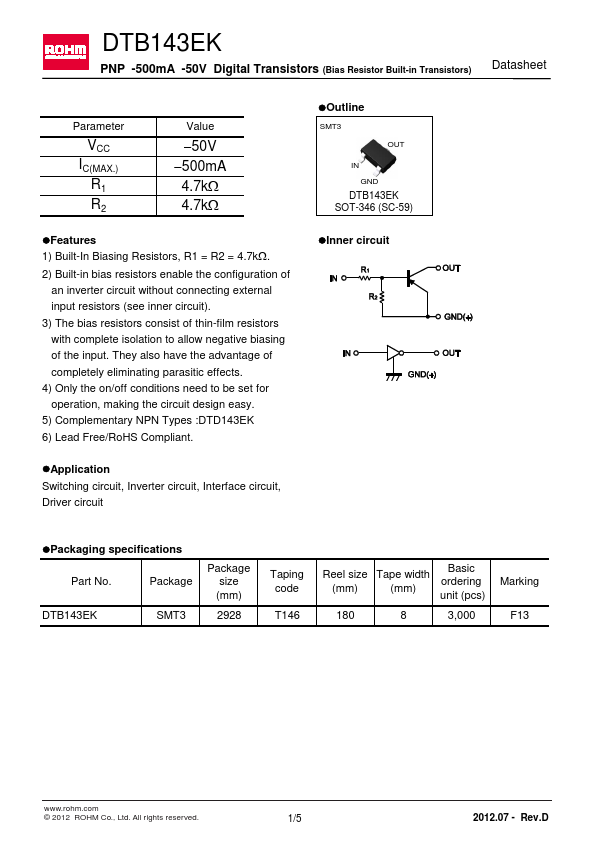 DTB143EK